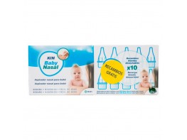 Imagen del producto Kin baby aspirador nasal + recambio pack