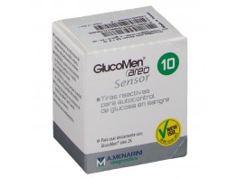 Imagen del producto Glucomen areo sensor glucosa 10 tiras
