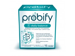 Imagen del producto Probify daily balance 15 cápsulas