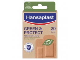 Imagen del producto Hansaplast Green & Protect apósitos 20u
