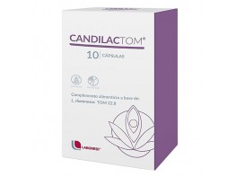Imagen del producto Candilactom 10 cápsulas es un complemento alimenticio que mejora el estado de la flora vaginal