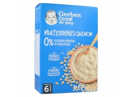 Imagen del producto Gerber multicereales quinoa 0% 270g