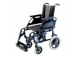 Sunrise silla ruedas premium 12" rueda neumática ancho 46cm gris